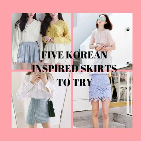 Five Korean Inspired Skirts to Try