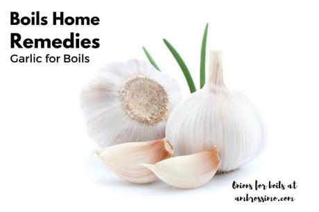 Garlic to Remove Boils
