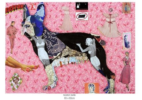 Collage Art GoneTo The Dogs!