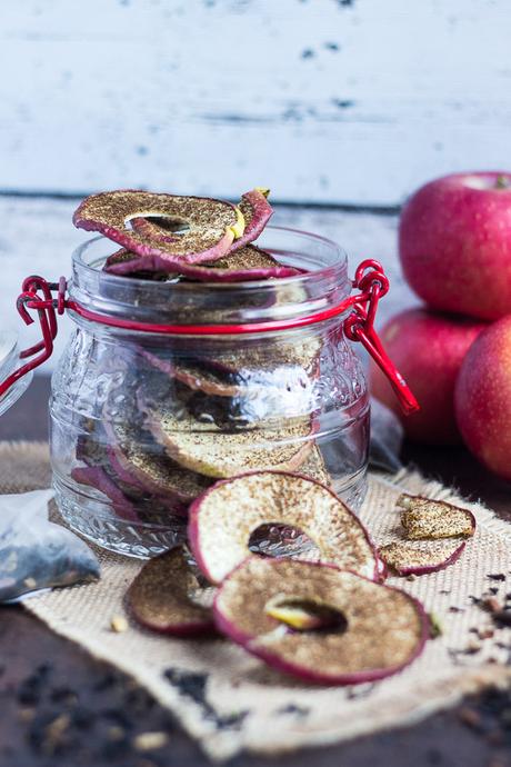 Chai Spiced Apple Chips | The Recipe Redux