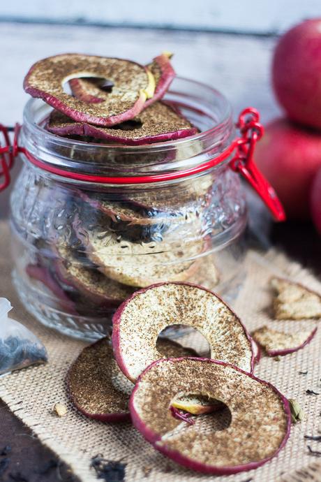 Chai Spiced Apple Chips | The Recipe Redux
