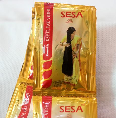 SESA Hair Oil- Processed By Kshir Pak Vidhi Review