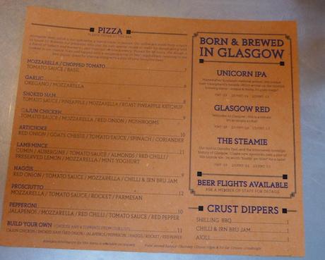 Bar Review: Shilling Brewing Co, 92 W George St, Glasgow G2 1PJ Shilling_Brewing_co_glasgow_menu