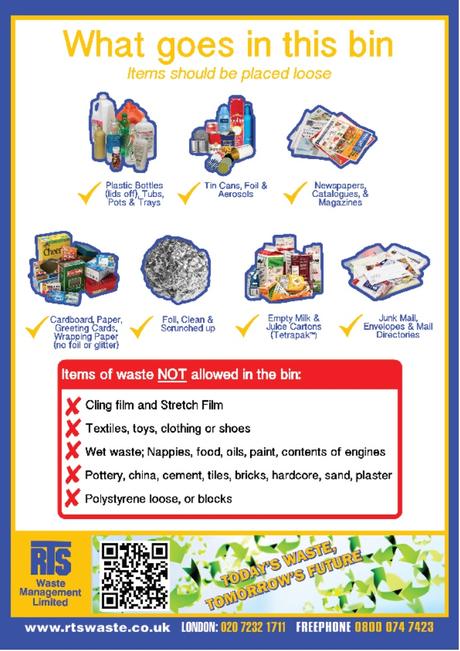 June Newsletter 2016 What goes in the DMR bin