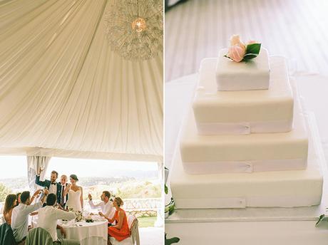 Romantic vineyard wedding elegant-wedding-cake