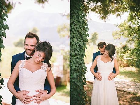 Romantic vineyard wedding empire-wedding-dress (2)