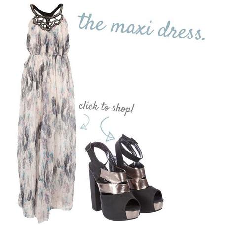 how to wear maxi dresses