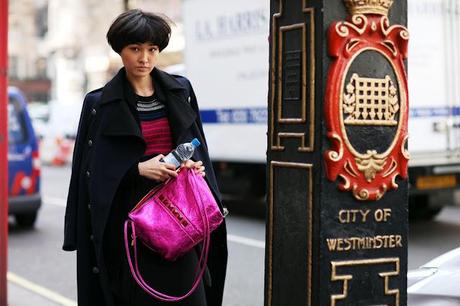 London Fashion Week--Street Style 2012