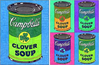 Ode to Warhol Soup Can Mural