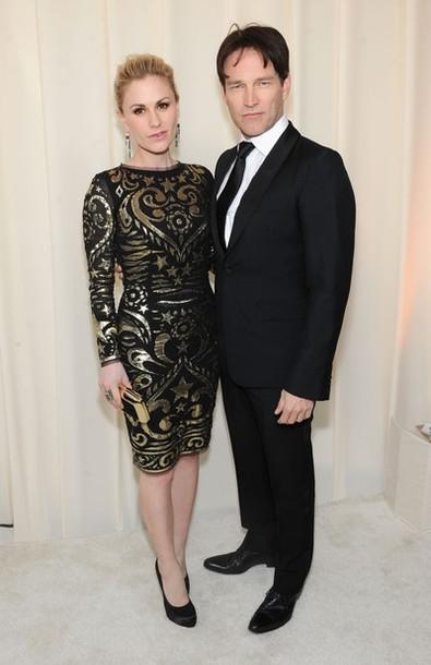 Anna Paquin and Stephen Moyer at CIROC Vodka at Elton John AIDS Foundation Academy Awards Viewing Party