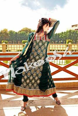 Nakoosh Latest Party Wear Summer Collection 2012
