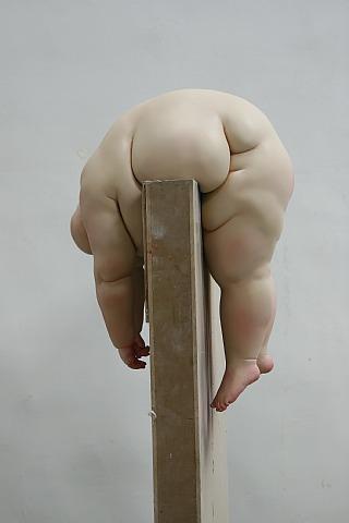 Mu Boyan - Chinese political sculpture - The Fatty Series