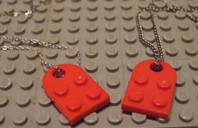 Minute Make - Valentine Lego necklace Minute Make - Valentine Lego necklace