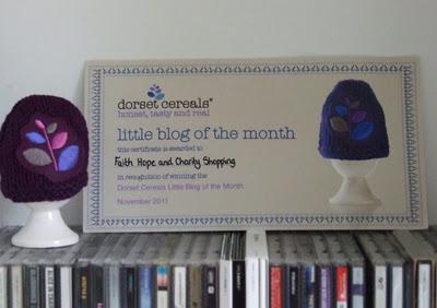 Little Blog of the Month Award (with drunken mugging for the camera)