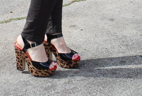 Street Feet: Patent Leopard