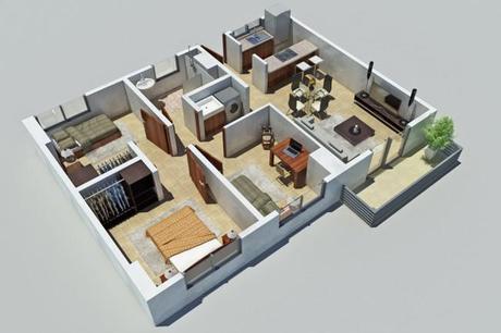Home Architectural Floor Plan