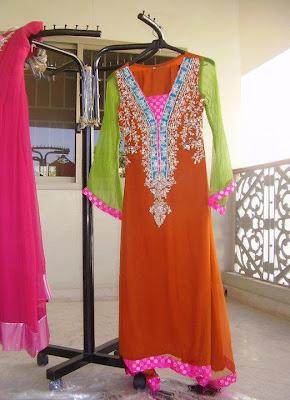 Desi Impressions Latest Semi-Wear Dresses 2012