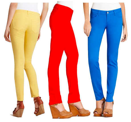 monday one love::affordable colored denim