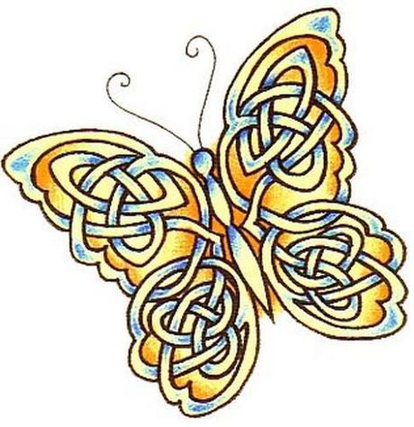 Butterfly Celtic Tattoo