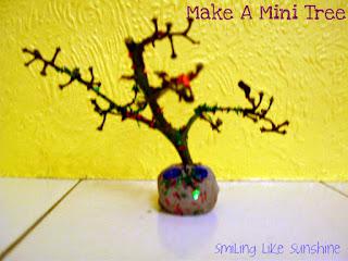 How to make a mini tree How to make a mini tree