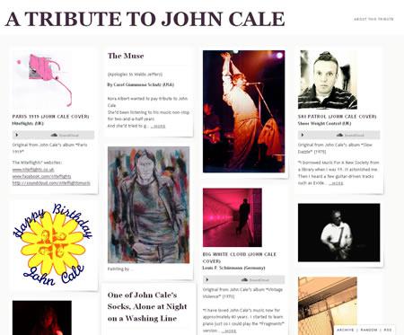 A Tribute to John Cale
