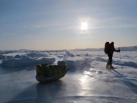 North Pole 2012: Slow Progress in Bone-chilling Temperatures