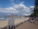 Matt at Manly Beach Between Sydney and Byron Bay: Three Stops Along the Way