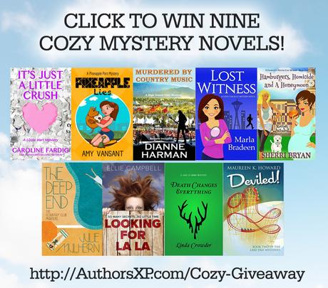 Win Up to 9 Cozy Mystery Novels!