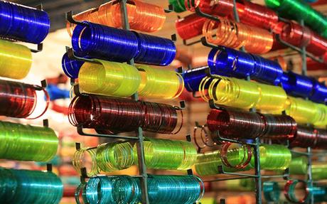 The Tinkling Of Colours In Chudi Bazaar Of Hyderabad, Andhra Pradesh