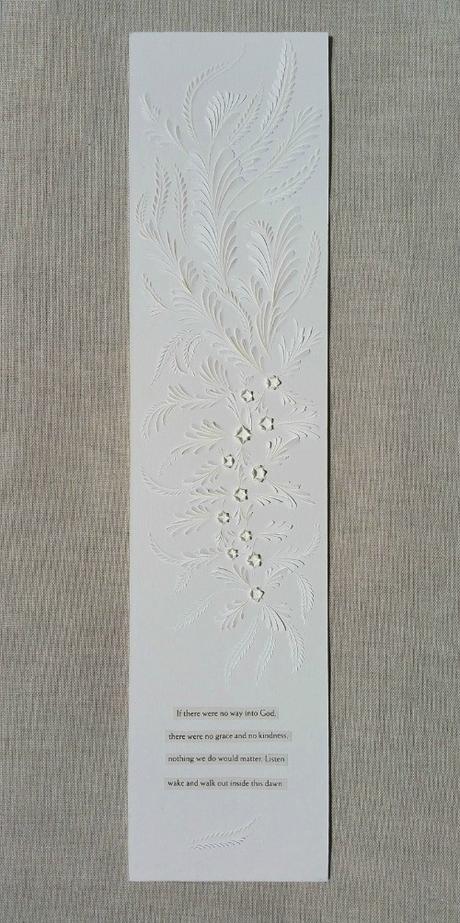 Paper Poetry - Carved Paper Works by Domitilla Biondi Rumi - by Domitilla Biondi