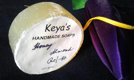 Keya Almond & Honey Soap Review