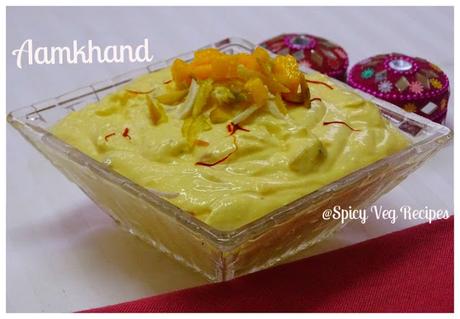 biggner recipes, Desserts |Sweets | Mithai Recipes, Easy Recipes, Homemade, indian, Maharashtrian, Mango recipes, step by step, Amrakhand Recipe- How To Make Mango Shrikhand Recipe