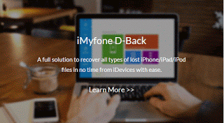 iMyFone D-Back Recovery Review: Recover Lost Data from iPhone/iPad/iPod