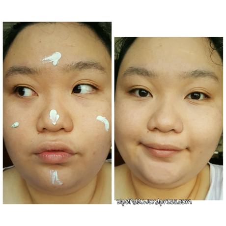 [Review] TheFaceShop air cotton base in mint