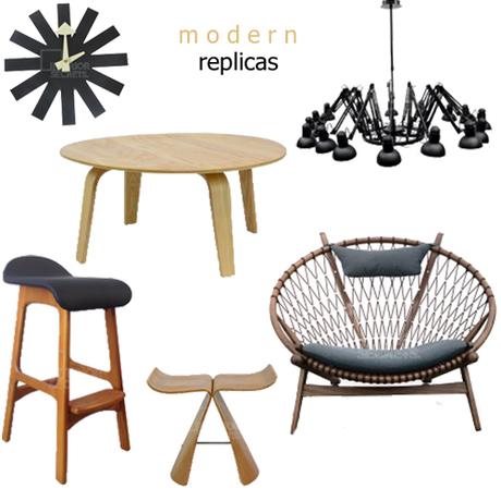 Replicas Of Modern Furniture And Lighting 