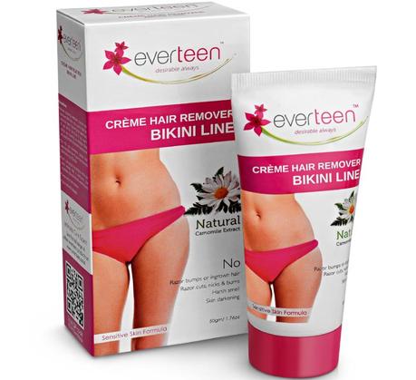 Everteen Bikini Line Hair Removal Cream Review