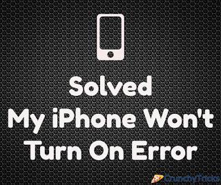 [Solved] My iPhone Won't Turn On Error - Genuine Solutions