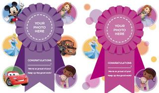 FREEBIE: Disney Potty Training Certificates (ALL)