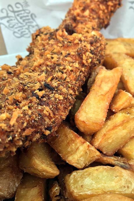 Hello Freckles The Little Fishy Tynemouth Food Review Fish and Chips
