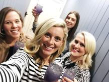 Bottoms up, ladies. Enjoying the Lavender Collins made with fresh lavender from Holmwood Produce in Lockyer Valley.