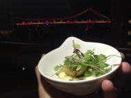 Scallops and the Story Bridge ... a perfect night at Marriott Brisbane.