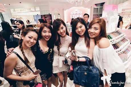 Opening of Etude House Flagship Store Bugis Junction & Launch of the Pink Vital Water and Honey Cera