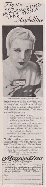 Maybelline model, Natalie Moorhead introduces sophistication in the 1930s