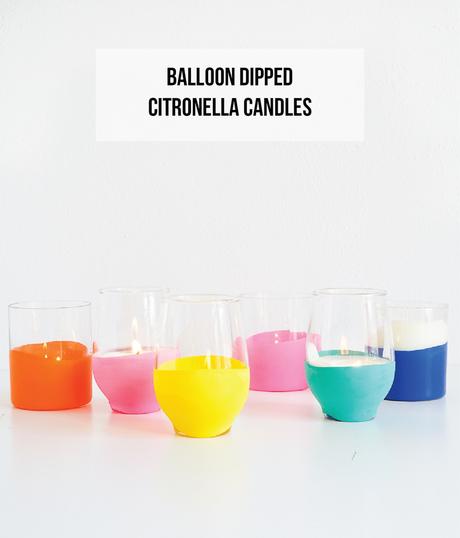 Keep the Bugs at Bay with DIY Citronella Candles