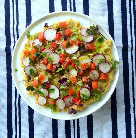 Moroccan Millet Salad with Watermelon & Radishes {vegan} Moroccan Millet Salad with Watermelon & Radishes {vegan}