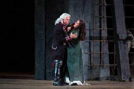 Count di Luna (Dmitri Hvorostovsky) & Leonora (Anna Netrebko) in Verdi's Il Trovatore (Met Opera)