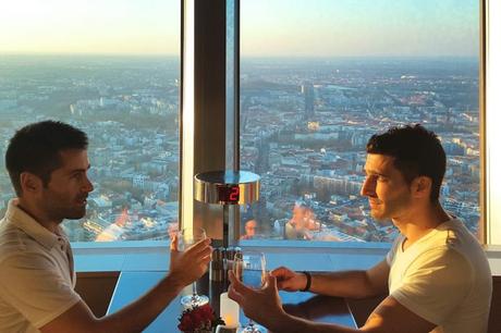 Romantic Berlin meal TV Tower