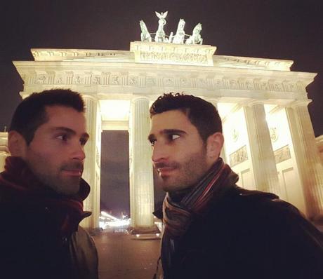 Romantic Berlin at the Brandenburg Gate