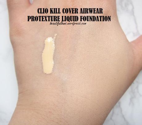 CLIO Kill Cover Airwear Protexture Liquid foundation (6)
