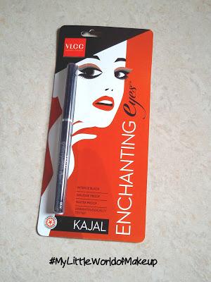 VLCC Enchanting Eyes Kajal in Black - Review & Swatches